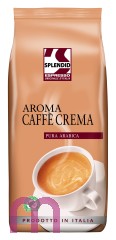 Splendid Aroma Caffè Crema  1kg Ganze Bohne, Rainforest Alliance